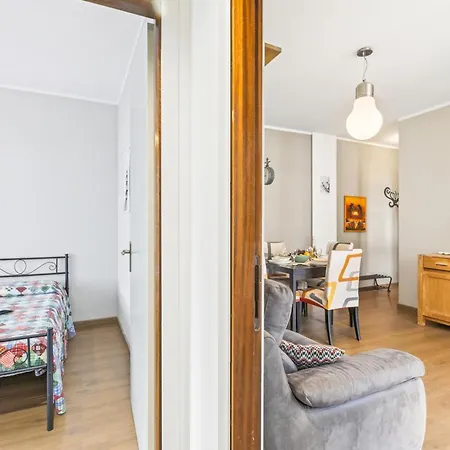 Casa Mirella Full Ac And Terrace - Happy Apartment Nebbiuno
